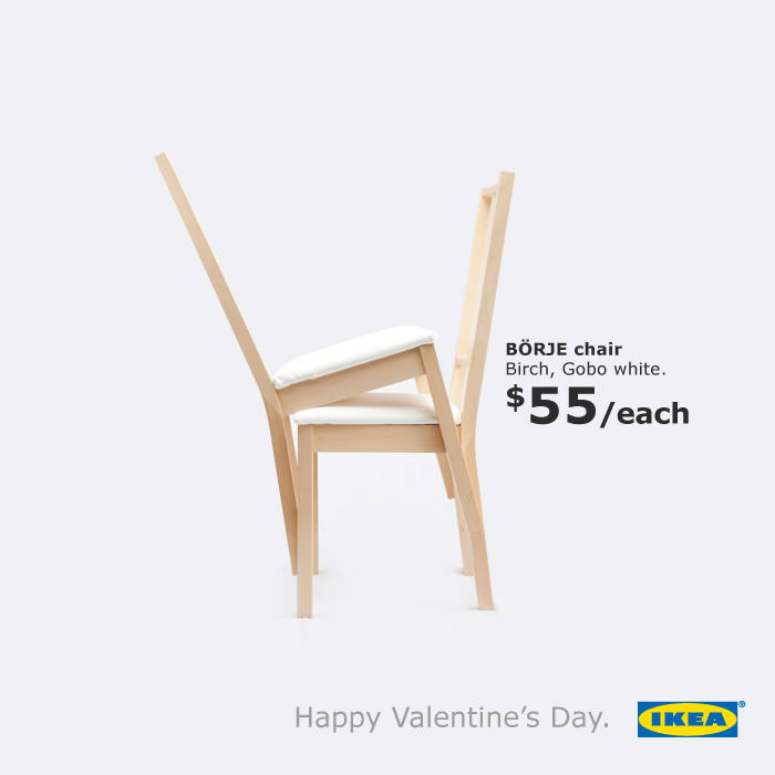 IKEA sexy valentine ad