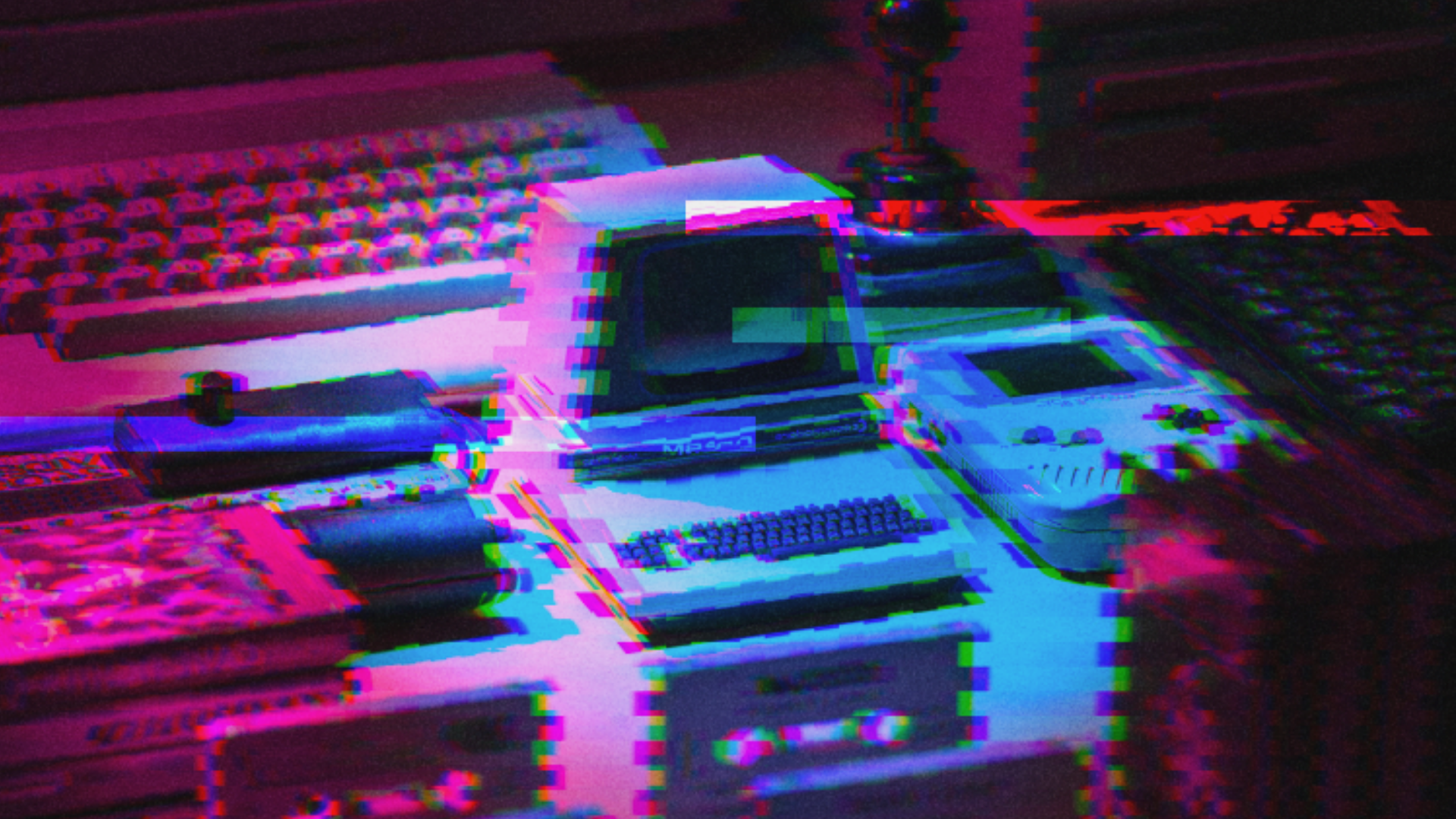 Banner: a blogpost on a visual trend called the digital decay