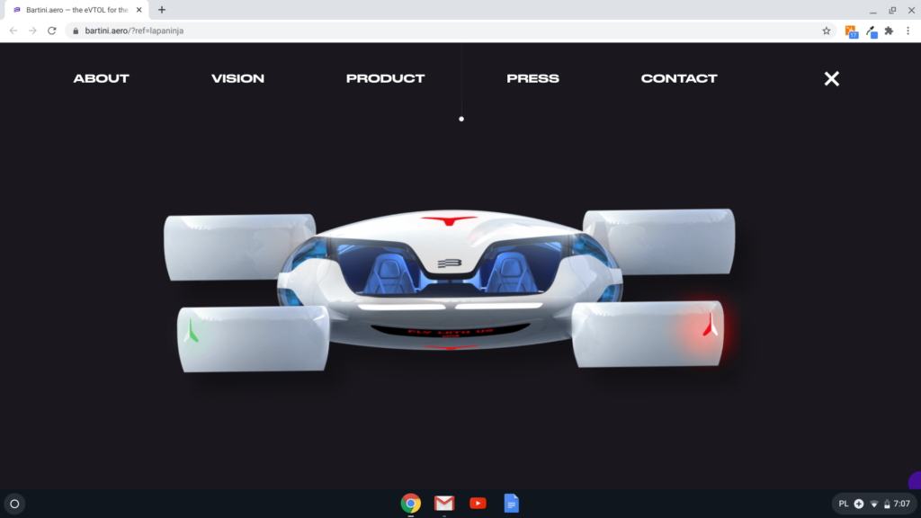 Bartini the future of air travel